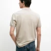Poloshirt aus mikrostrukturierter Baumwollpiqué Poloshirt aus mikrostrukturierter Baumwollpiqué