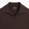 Pullover aus Baumwollstrick mit Poloshirt-Ausschnitt