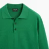 Pullover aus Baumwollstrick mit Poloshirt-Kragen