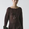 Pullover aus einer Alpaka- und Wollmischung