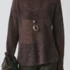 Pullover aus einer Alpaka- und Wollmischung