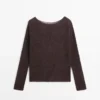 Pullover aus einer Alpaka- und Wollmischung