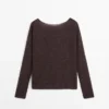 Pullover aus einer Alpaka- und Wollmischung