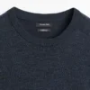 Pullover aus Merinowolle mit Rundhalsausschnitt