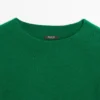 Pullover aus Wollmischung mit Rundhalsausschnitt