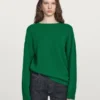 Pullover aus Wollmischung mit Rundhalsausschnitt