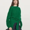 Pullover aus Wollmischung mit Rundhalsausschnitt