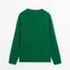 Pullover aus Wollmischung mit Rundhalsausschnitt