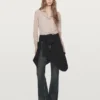 Pullover aus Wollstrick mit Poloshirt-Ausschnitt