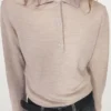 Pullover aus Wollstrick mit Poloshirt-Ausschnitt