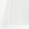Pullover mit V-Ausschnitt und Cutwork-Verzierung