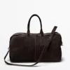 Reisetasche aus Wildleder Reisetasche aus Wildleder
