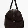 Reisetasche aus Wildleder Reisetasche aus Wildleder
