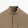 Safari-Jacke aus 100 % Leinen Safari-Jacke aus 100 % Leinen