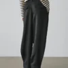 Sarouel-Hose aus fließendem Stoff
