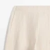 Sarouel-Hose aus Leinenmischung