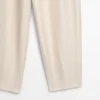 Sarouel-Hose aus Leinenmischung
