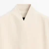 Satin-Blazer mit hohem Kragen Satin-Blazer mit hohem Kragen