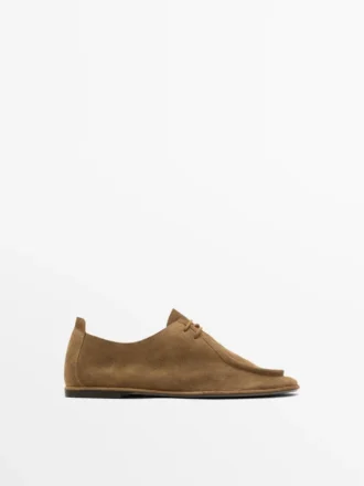 Schnürschuhe aus weichem Leder Schnürschuhe aus weichem Leder