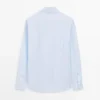 Slim-Fit-Hemd aus 100 % Baumwolle Slim-Fit-Hemd aus 100 % Baumwolle