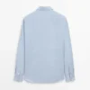 Slim-Fit-Hemd aus 100 % Baumwolle mit Mikrokaro Slim-Fit-Hemd aus 100 % Baumwolle mit Mikrokaro