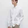 Slim-Fit-Hemd aus Stretch-Baumwollmischung Slim-Fit-Hemd aus Stretch-Baumwollmischung