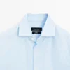 Slim-Fit-Hemd mit Streifen Slim-Fit-Hemd mit Streifen