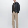Slim-Fit-Hose aus Baumwollmischung