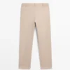 Slim-Fit-Hose aus Baumwollmischung