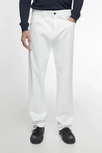 Slim-Fit-Hose im Denim-Look