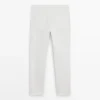 Slim-Fit-Hose im Denim-Look