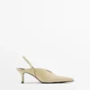 Slingback-Schuhe mit hohem Absatz Slingback-Schuhe mit hohem Absatz