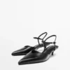 Slingback-Schuhe mit hohem Absatz Slingback-Schuhe mit hohem Absatz