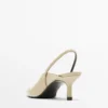 Slingback-Schuhe mit hohem Absatz Slingback-Schuhe mit hohem Absatz