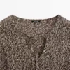 Strickcape aus Baumwollmischung Strickcape aus Baumwollmischung