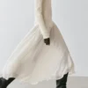 Strickkleid mit passenden Details Strickkleid mit passenden Details