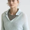 Strickpullover aus Alpaka-Mischung
