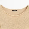 Strickpullover aus Baumwollmischung