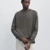 Strickpullover aus Baumwollmischung Strickpullover aus Baumwollmischung