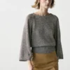 Strickpullover aus Baumwollmischung