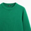 Strickpullover aus Baumwollmischung