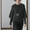 Strickpullover aus einer Alpaka-Woll-Mischung mit Raglanärmeln