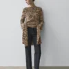 Strickpullover aus Mouline-Baumwollmischung