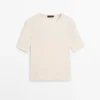 T-Shirt aus Baumwollmischung T-Shirt aus Baumwollmischung