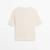 T-Shirt aus Baumwollmischung T-Shirt aus Baumwollmischung