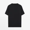 T-Shirt aus Baumwollstrick T-Shirt aus Baumwollstrick