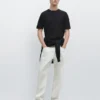 T-Shirt aus Baumwollstrick T-Shirt aus Baumwollstrick