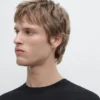 T-Shirt aus Baumwollstrick T-Shirt aus Baumwollstrick