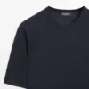 T-Shirt aus Wollmischgewebe T-Shirt aus Wollmischgewebe