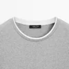 T-Shirts aus 100 % Baumwolle mit kontrastierendem Detail